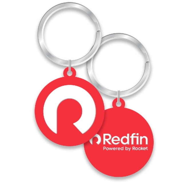 "R" Rubber Softie Key Tag