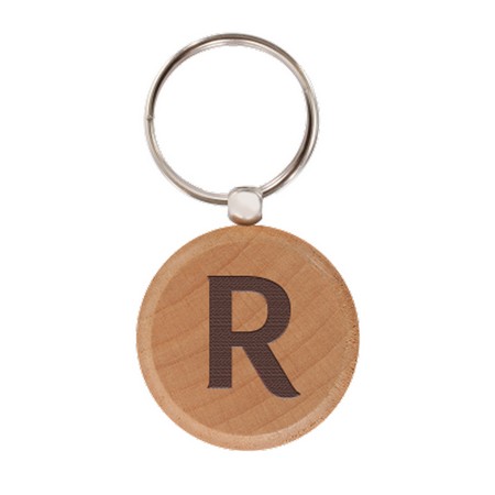 Wooden Key Tag