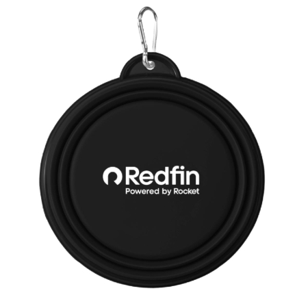 7" Collapsible Pet Bowl w/ Carabiner