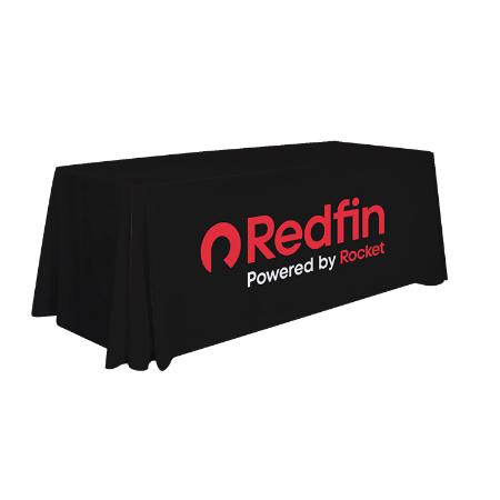 6' Table Throw - Black
